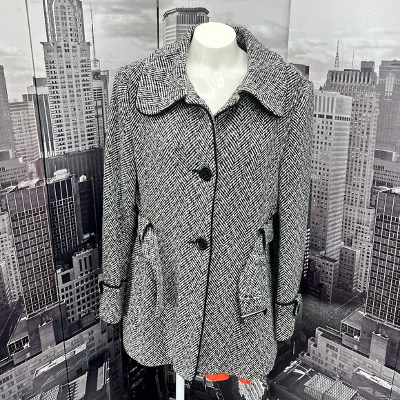 Esprit Collection Tweed Coat - Picture 1 of 5